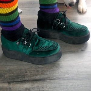 Tuk Creepers Emerald Green | US Women’s size 7.5